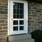 Mahogany Screen/Storm door.